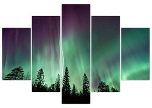 Tablou cu Northern Lights (150x105 cm)