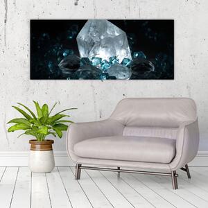 Tablou cu cristal (120x50 cm)