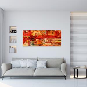 Tablou cu pictură pe pereți (120x50 cm)