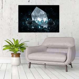 Tablou cu cristal (90x60 cm)