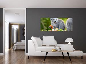 Tablou cu lemur (120x50 cm)