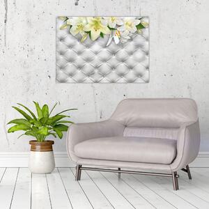 Tablou cu flori de crin (70x50 cm)