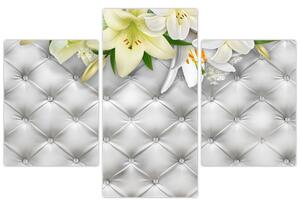 Tablou cu flori de crin (90x60 cm)