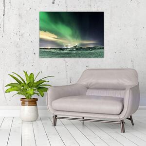 Tablou cu Aurora Borealis (70x50 cm)