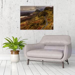Tablou cu munții din Scoția (70x50 cm)