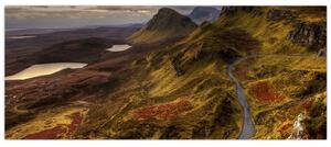 Tablou cu munții din Scoția (120x50 cm)