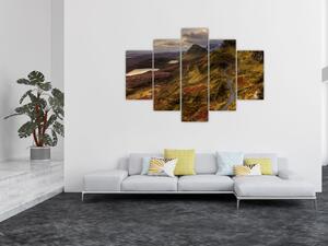 Tablou cu munții din Scoția (150x105 cm)