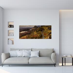 Tablou cu munții din Scoția (120x50 cm)