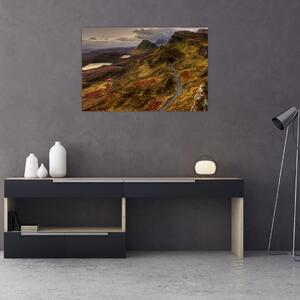 Tablou cu munții din Scoția (90x60 cm)
