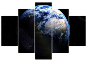 Tablou planetei Pământul (150x105 cm)