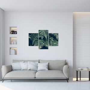 Tablou cu frunze de ferigă (90x60 cm)