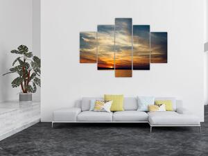 Tablou cu apus de soare (150x105 cm)