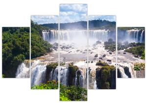 Tablou cu cascadele Iguass (150x105 cm)