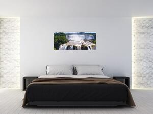 Tablou cu cascadele Iguass (120x50 cm)