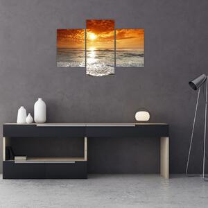 Tablou cu apus de soare din Corsica (90x60 cm)