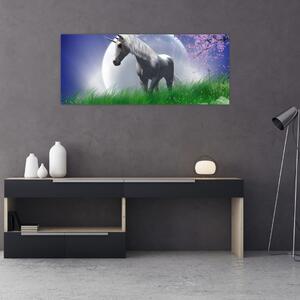 Tablou cu unicorn (120x50 cm)