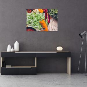 Tablou cu legume (70x50 cm)