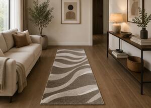 Covor Sufragerie Dormitor, Model Sky 17010-12, Crem 80x150 cm