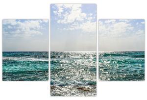 Tablou cu suprafața mării (90x60 cm)