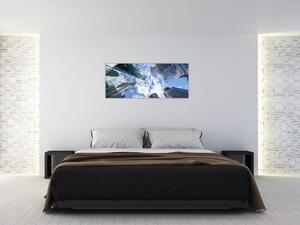 Tablou cu zgârie-norii (120x50 cm)