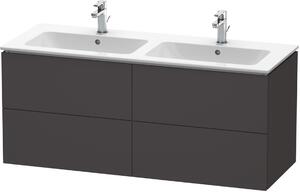 Duravit L-Cube dulap 129x48.1x55 cm dulap atârnat sub chiuvetă grafit LC625908080