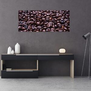 Tablou cu boabe de cafea (120x50 cm)