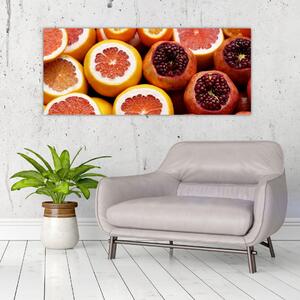Tablou cu portocală și (120x50 cm)