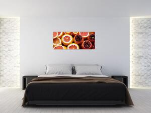 Tablou cu portocală și (120x50 cm)