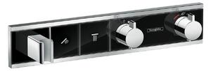 Hansgrohe RainSelect baterie cadă-duș ascuns da crom-negru 15355600