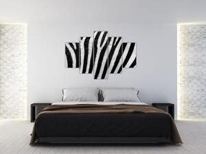 Tablou cu piele de zebră (150x105 cm)