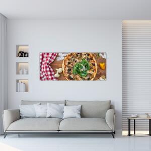 Tablou cu pizza (120x50 cm)
