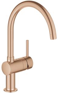 Grohe Minta baterie bucătărie pe picior Brushed Warm Sunset 32917DL0