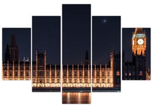 Tablou cu Big Ben din Londra (150x105 cm)