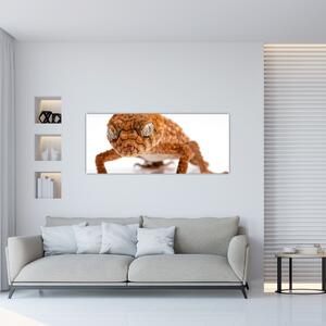 Tablou cu șopârlă (120x50 cm)