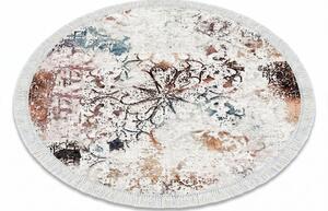 Covor Amira, Lavabil, Antiderepant, Multicolor, 100x100 cm
