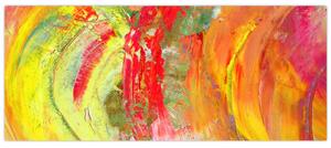 Tablou cu abstracție- pictura (120x50 cm)