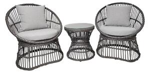 Set mobilier de grădină Naderia (gri). 1147244