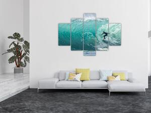 Tablou cu surferi (150x105 cm)