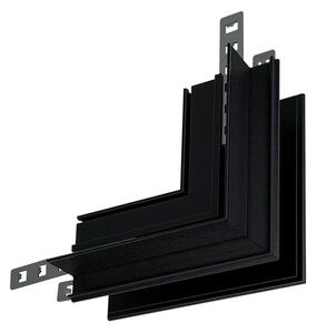 Conector de colt (90° vertical EXTERIOR) magnetic pentru MONTAJ INCORPORAT pentru placari LUXON