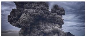 Tablou - Erupție vulcanică (120x50 cm)