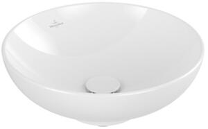 Villeroy & Boch Loop & Friends lavoar 42x42 cm rotund de blat alb luciu 4A460101
