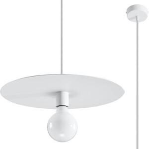 Sollux Lighting Flavio lampă suspendată 1x60 W alb SL.0852