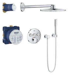 Grohe SmartControl set de duș ascuns cu termostat StarLight Chrome 34709000