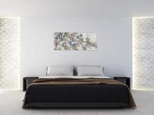 Tablou - Pe creangă - abstract (120x50 cm)