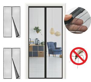 Set 3 perdele magnetice impotriva insectelor, 210 x 100 cm