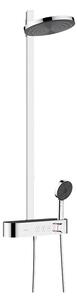 Set de dus, Hansgrohe, Pulsify S, cu palarie de dus 260 2 jeturi, baterie ShowerTablet Select, crom