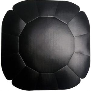 Pad antiaderent pentru tava rotunda NoStik NSCCC457, Diametru 24 (pana la 26) cm, Pana la 260°C, Reutilizabila, Negru