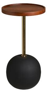 Măsuță laterală Sradinia (natural + negru). 1147395