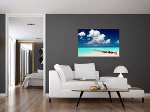 Tablou - Plaja tropică (90x60 cm)