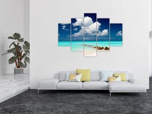 Tablou - Plaja tropică (150x105 cm)